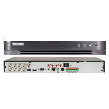 DVR 8 CANALES HIKVISION - 5 MP - H265+ - DS-7208HUHI-K2